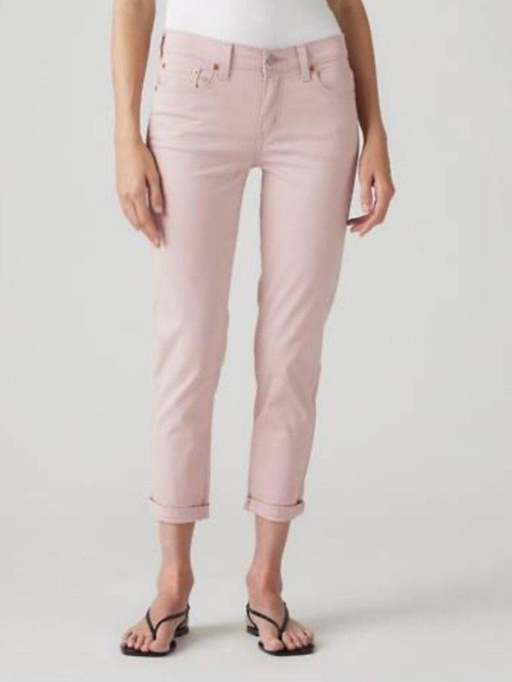 NWT Levi's Pink Boyfriend Jeans ■ Size 29 x 32 Mid-Rise Tapered Leg